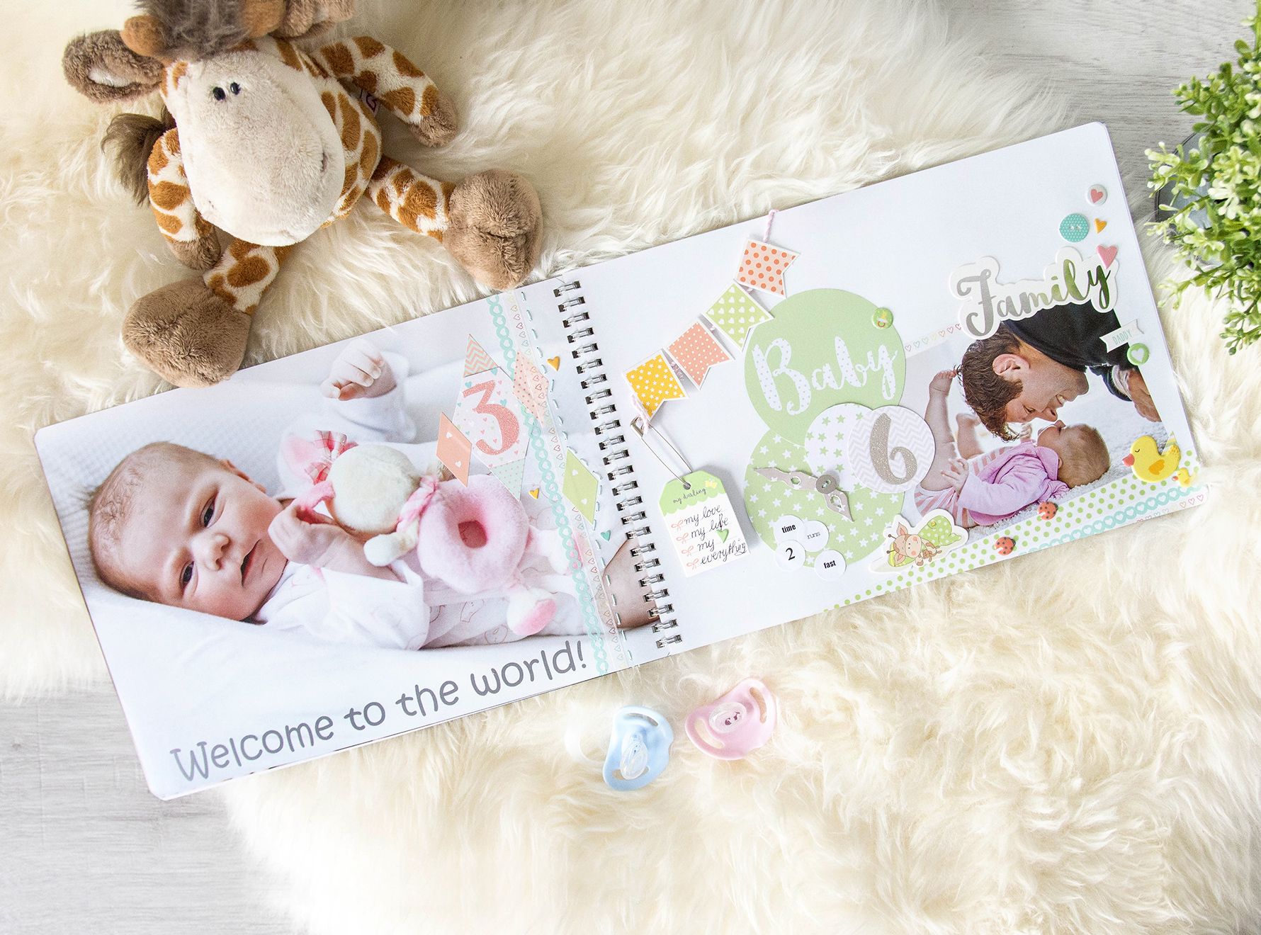 Babyalbum zum Selbstgestalten: Kreative Erinnerungen liebevoll und persönlich bewahren
